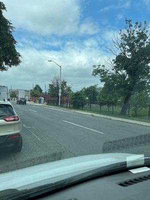 Outside of Rec center