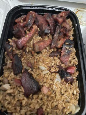 Was supposed to be boneless spare rib combo. All rice.