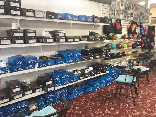 Bowling shoes, bags and more.