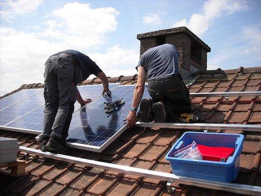 Solar Panel Installation Process