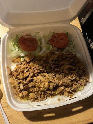 Chicken Shawarma Entree