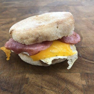 Breakfast sandwiches for on-the-go.