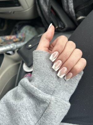 my prom nails that i'm in love with !