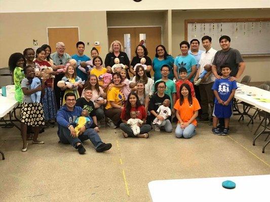 Nice class at the Chinese Church Sugar Land