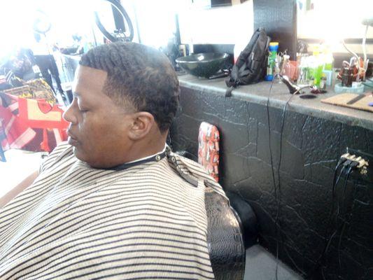 Ty G'z fades and Smiles