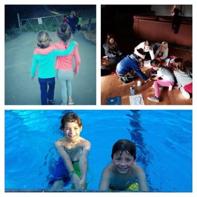 Hanging with friends...