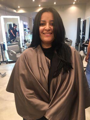 Haircut class at HumaniQ