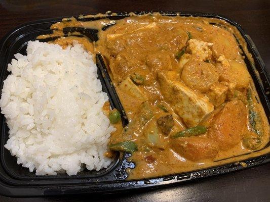 Red Curry with tofu