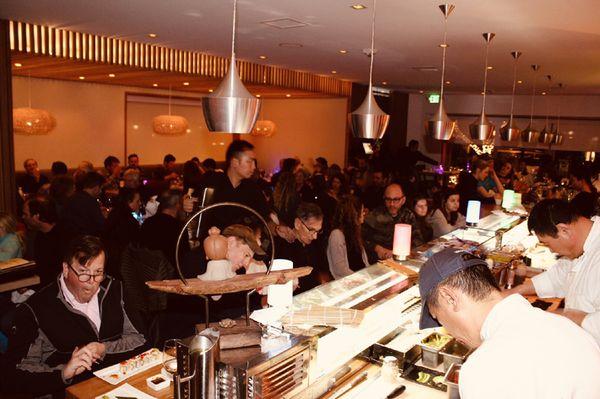 Just another busy night