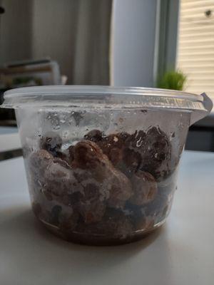 7 dollars and she didn't even fill it to the top. Total rip off.