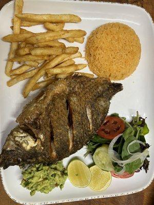 Mojarra frita