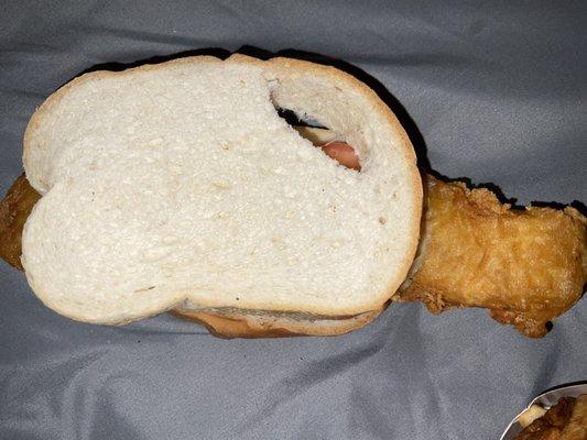 Fish sandwich