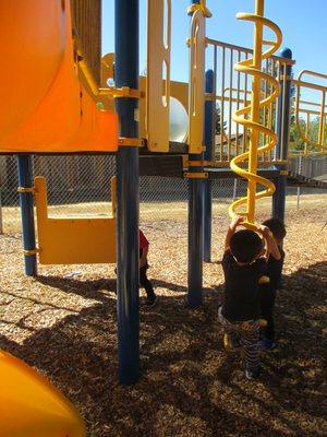 Large playground, more like a park