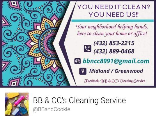 BB & CC's Cleaning Service