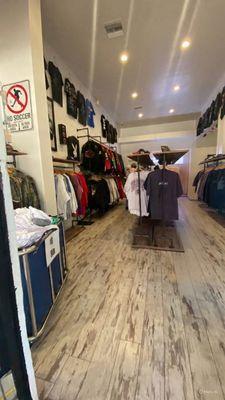 Entrance to get into Sweet Peach Store