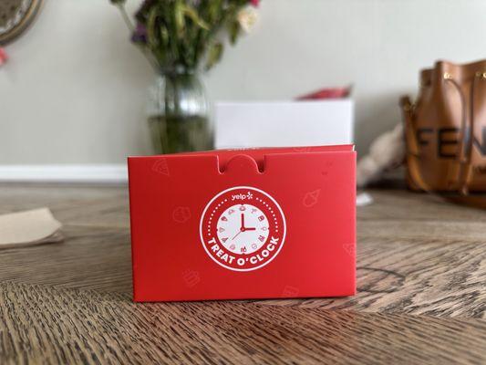 I'm checking my clock!