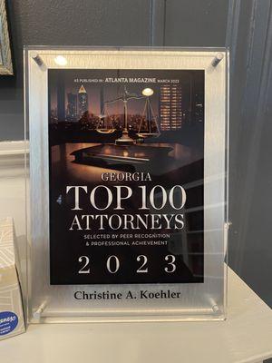 Also works with Matt Acuff they are both in the same office. Caring and compassionate attorneys!