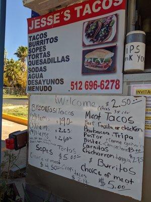 Jesse's tacos