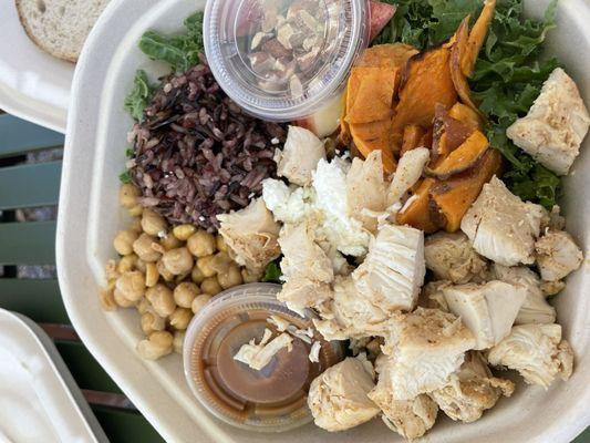 Harvest Bowl with chickpeas
