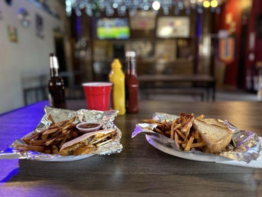 Steak Quesadilla, The Lunchbox Melt, & beef tallow fries