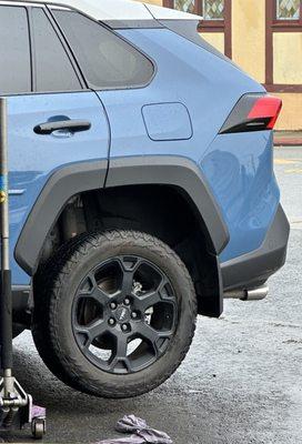 All patched up and ready to go!