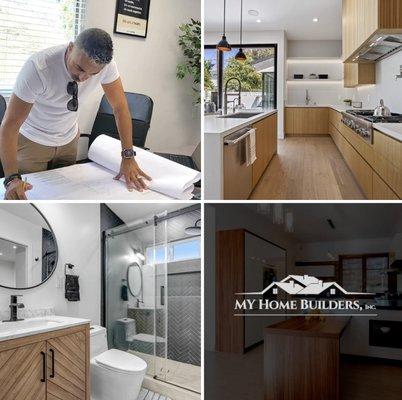 My Home Builders. Leading General contractor for Kitchen Remodel, Bathroom Remodel, addition and ADU's in Los Angeles, CA