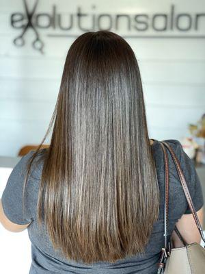 Permanent straightening