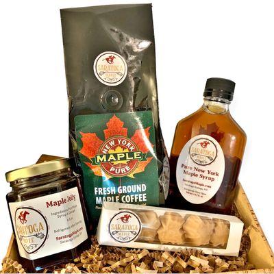 Coffee Gift Basket from Saratoga Maple