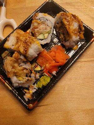 Might be a spider roll might be.... who knows! They don't.