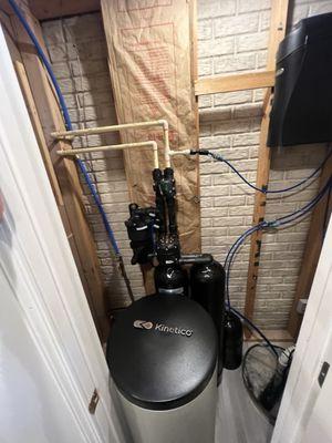 Water softener, reverse osmosis