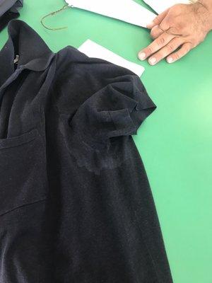 They made this stains!!