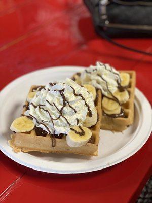 nutella waffle