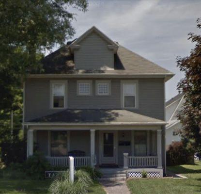 Front of Tax Tyme on 1431 N. Limestone St, Springfield Ohio 45503.  Parking in back off of Third Street.