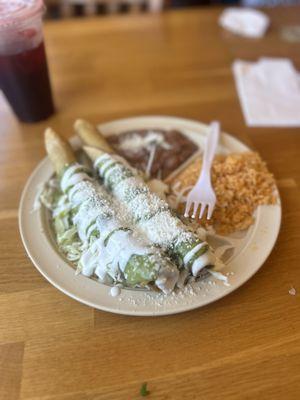 Taquito plate