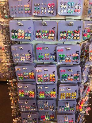 Wide variety of accessories! The staff was friendly and I will be back to get my ear pierced. Love the Doug the Pug!