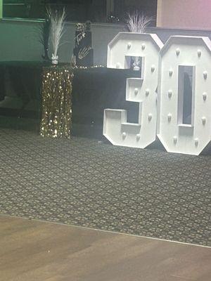 30th birthday party for a friend