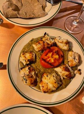 Chicken Kebab Plate