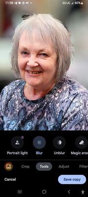 The beginning of a new inverted bob!