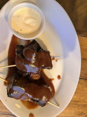 Pork belly burnt ends