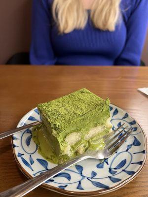 Matcha tiramisu
