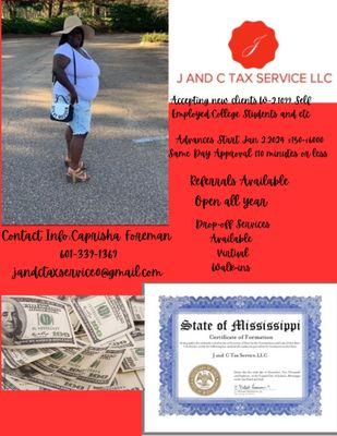 J and C Tax Service
