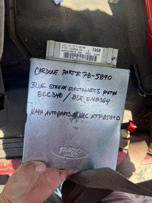 Couldn't find this part at any part store! Got it repaired!