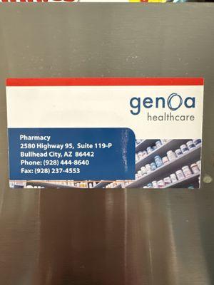Genoa Healthcare Pharmacy