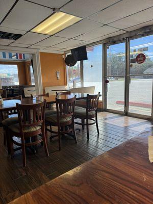 inside of restaurants