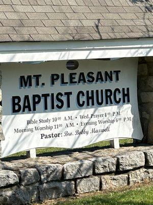 Mt Pleasant Baptist Church
