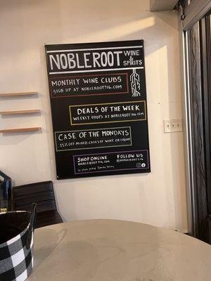 Noble Root Wine & Spirits