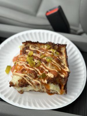 Honey bird Nashville hot slice