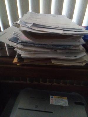 All my paperwork that was overwhelming and a left me w a huge headache!