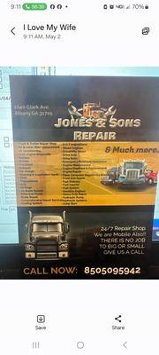 Jones and Sons Repair