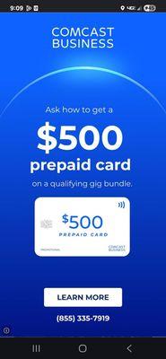 Advertisment taking up entire screen..no exit options.